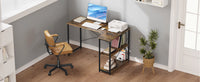 WOLTU 1PC Computertisch L-förmiger Büroschreibtisch PC Laptop Tisch Workstation Studie Schreibtisch Esszimmer Gaming Tisch