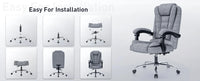 Ergonomischer Bürostuhl mit hoher Rückenlehne