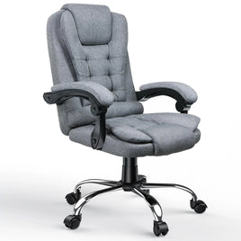 naspaluro Ergonomic Office Chair Desk Chair with High Backrest PU Leather Swivel Chair Lounger Gaming Chair for Office Home