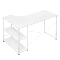 WOLTU 1PC Computertisch L-förmiger Büroschreibtisch PC Laptop Tisch Workstation Studie Schreibtisch Esszimmer Gaming Tisch