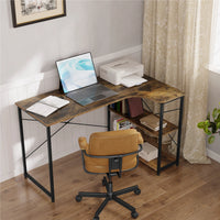 WOLTU 1PC Computertisch L-förmiger Büroschreibtisch PC Laptop Tisch Workstation Studie Schreibtisch Esszimmer Gaming Tisch
