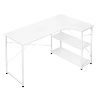 WOLTU 1PC Computertisch L-förmiger Büroschreibtisch PC Laptop Tisch Workstation Studie Schreibtisch Esszimmer Gaming Tisch