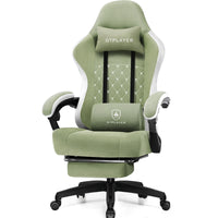 Ergonomischer Gaming-Stuhl mit Fußstütze