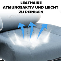 Ergonomischer Gaming-Stuhl mit Fußstütze