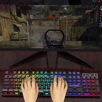 Mechanische Gaming-Tastatur mit Maus