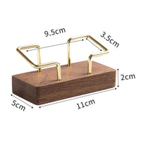 Visitenkartenhalter Organizer Büro Schreibtisch Display Ständer Memo Zähler Zubehör Tischregal Home Holz Kartenhalter Aufbewahrung