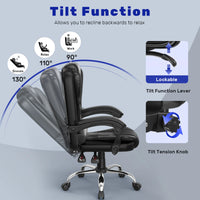 Ergonomischer Bürostuhl mit hoher Rückenlehne