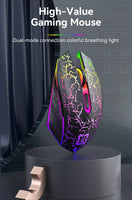 RGB Bluetooth Gaming Maus – Kabellos & Wiederaufladbar
