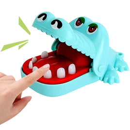 Classic Crocodile Dentist Game Mini ABS Crocodile Biting Finger Game Family Tabletop Party Funny Game Toy Accessories as a Gift