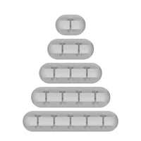 Silikon Kabel-Organizer für Schreibtisch