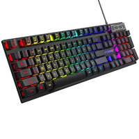 Mechanische Gaming-Tastatur mit Maus