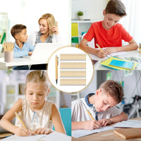 30 Stück Kugelschreiber aus Bambusholz, 1,0 mm Spitze, für Büro, Schule, Schreibwaren, Business, Unterschrift, Kugelschreiber, Bambusstift
