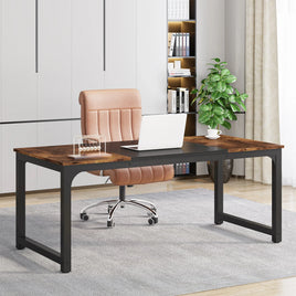 Tribesigns Large Office Desk, Computer Desk, Study Desk, Home Office Workplace, Modern Computer Desk