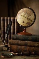 NEUE Weltkugel Erdkarte in Englisch Retro Holzsockel Erde Instrument Geographie Bildung Globus Schreibtisch Dekoration Möbel