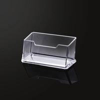 Acryl Kunststoff Visitenkarte halter transparente Karte Display/Ständer Büro Schreibtisch Organizer Zubehör