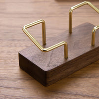 Visitenkartenhalter Organizer Büro Schreibtisch Display Ständer Memo Zähler Zubehör Tischregal Home Holz Kartenhalter Aufbewahrung