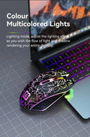 RGB Bluetooth Gaming Maus – Kabellos & Wiederaufladbar