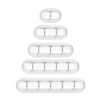 Silikon Kabel-Organizer für Schreibtisch