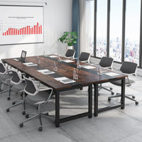 Moderner großer Büroschreibtisch