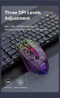 RGB Bluetooth Gaming Maus – Kabellos & Wiederaufladbar