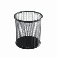 Circular Metal Pen Holder, Multifunctional Creative and Simple Storage Box for Student Office Desktops