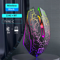 RGB Bluetooth Gaming Maus – Kabellos & Wiederaufladbar
