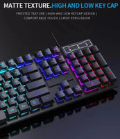 Mechanische Gaming-Tastatur mit Maus