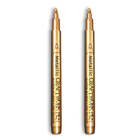 2/1Pc Pinsel Metallic Marker Stifte Gold Silber Farbe Permanent Kunst Marker Für Manga Handwerk Scrapbooking Schule Schreibwaren liefert