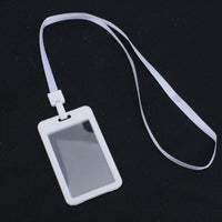 Office Card Holder Work ID Card Holder Lanyard Protective Cover Pendant Bus Bank Photo Card Holder Office Supplies Card Holder