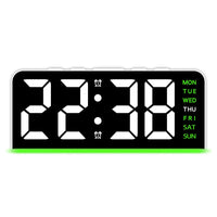Neue Digitale LED Wecker Desktop Tischuhr Nachtlicht mit Zeit Temperatur Display Hintergrundbeleuchtung Snooze Uhr Moderne Dekor