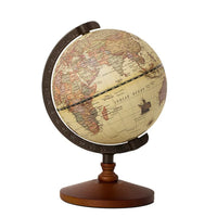 NEUE Weltkugel Erdkarte in Englisch Retro Holzsockel Erde Instrument Geographie Bildung Globus Schreibtisch Dekoration Möbel