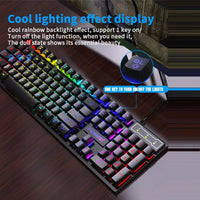 Mechanische Gaming-Tastatur mit Maus