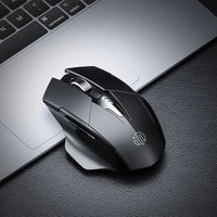 Ergonomische Funkmaus – Leise & Wiederaufladbar