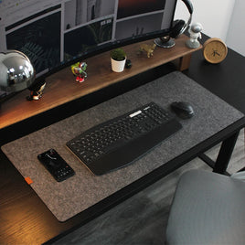 Large Wool Felt Mouse Pad Office Computer Desk Protector Mat Table Laptop Cushion Non-slip Keyboard Mat Gaming Accessories