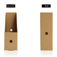 Magazin-Aktenhalter, Organizer-Box, Schublade, Kraftpapier, Aktenhalter, Bürobedarf, Schreibtisch, Aufbewahrung, Organizer, Dokumente, Aktenbox 2022