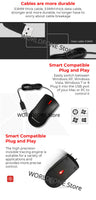 Lenovo USB Maus – Kabelgebunden & Zuverlässig