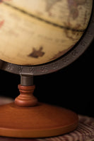 NEUE Weltkugel Erdkarte in Englisch Retro Holzsockel Erde Instrument Geographie Bildung Globus Schreibtisch Dekoration Möbel