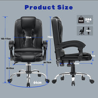 Ergonomischer Bürostuhl mit hoher Rückenlehne
