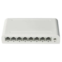 5/8 Port Ethernet Switch 10/100/1000Mbps Desktop Gigabit Network Switch Adapter RJ45 Ethernet Switch Auto MDI/MDIX Fast Switch