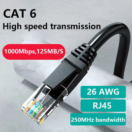 Ethernet Cable Cat6 LAN Shielded Cable UTP Cat 6 Gigabit RJ45 Shielded Splitter Network Cable Router RJ45 Twisted Pair Patch Cable