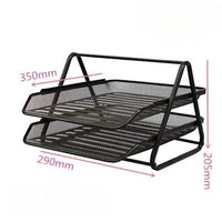 Circular Metal Pen Holder, Multifunctional Creative and Simple Storage Box for Student Office Desktops