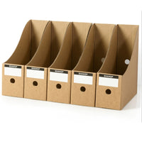 Magazin-Aktenhalter, Organizer-Box, Schublade, Kraftpapier, Aktenhalter, Bürobedarf, Schreibtisch, Aufbewahrung, Organizer, Dokumente, Aktenbox 2022