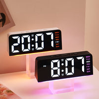 Neue Digitale LED Wecker Desktop Tischuhr Nachtlicht mit Zeit Temperatur Display Hintergrundbeleuchtung Snooze Uhr Moderne Dekor
